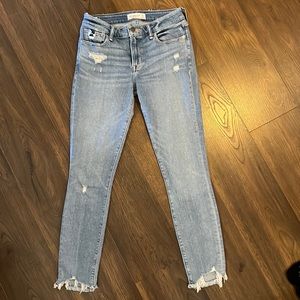 Abercrombie & Fitch Super Skinny Ankle Jeans